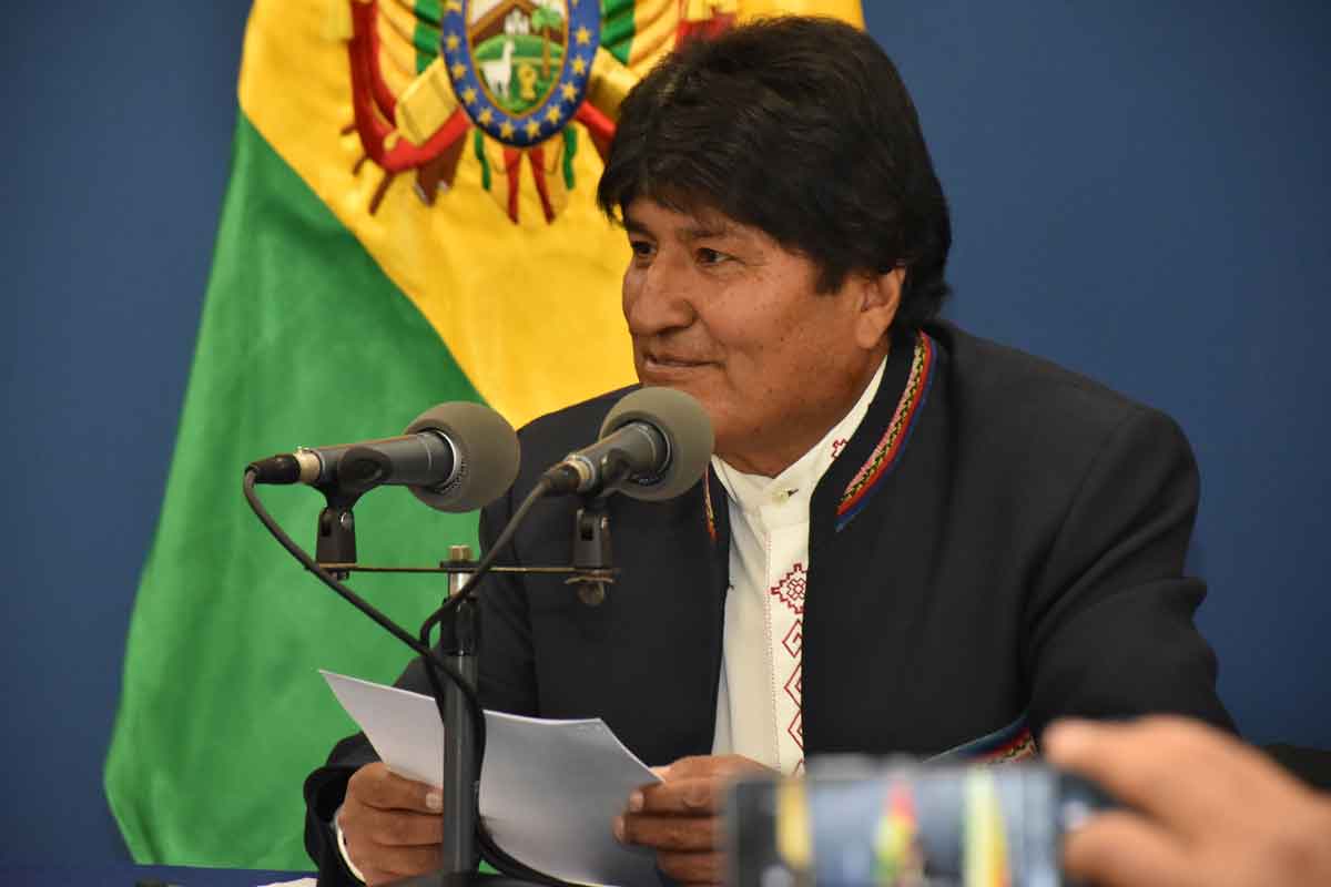 Evo Morales. Foto: ABI