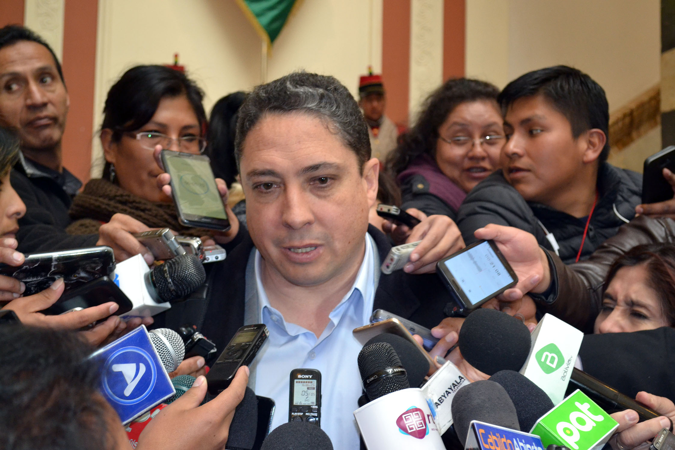 Héctor Arce, ministro de Justicia y Transparencia Institucional